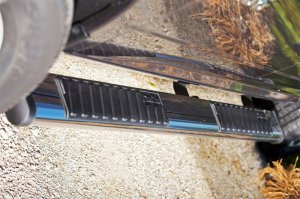 Dodge Full Size Truck Side Steps - Dee Zee - 6 In Oval - Stainless Steel - `99-`23 Dodge Full Size Truck Side Steps - Dee Zee - 6 In Oval - Stainless Steel - `99-`23